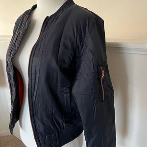 Navy Blue Bomber